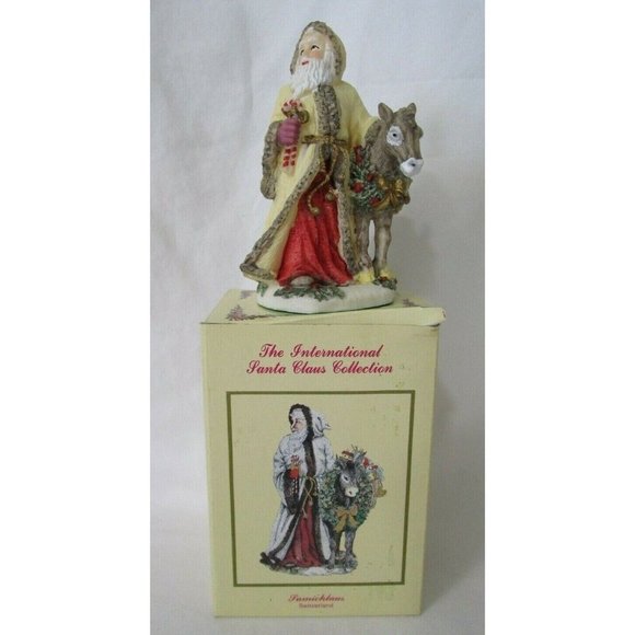 Samichlaus Switzerland The International Santa Claus Collection IOB EUC 1993 - Picture 1 of 12